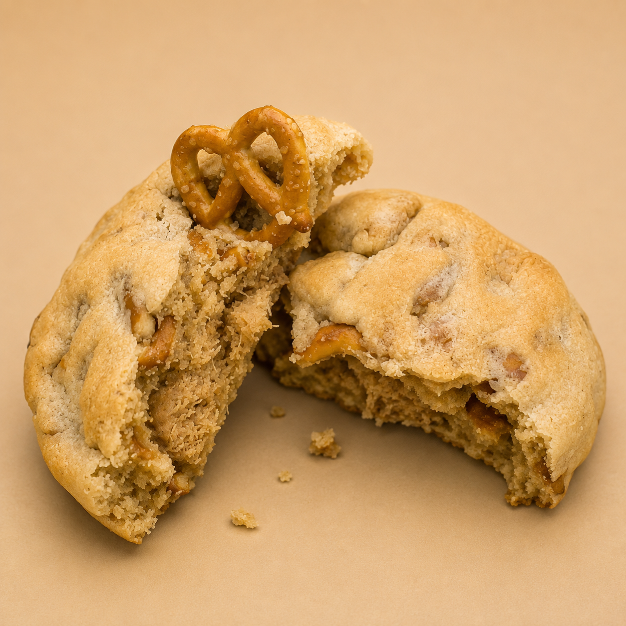 Golden Twist — Pretzel & Caramel (Stuffed)