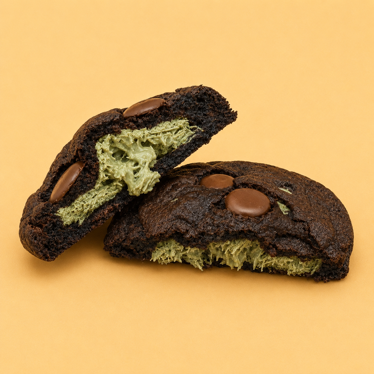 Arabian Noir — Double Chocolate  Pistachio & Kunafa (Stuffed)