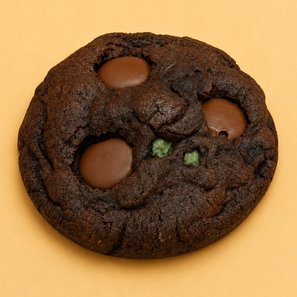 Arabian Noir — Double Chocolate  Pistachio & Kunafa (Stuffed)