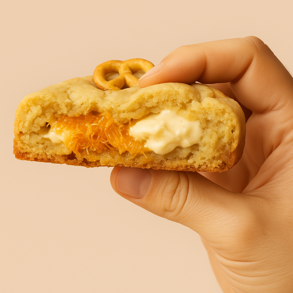 Golden Twist — Pretzel & Caramel (Stuffed)