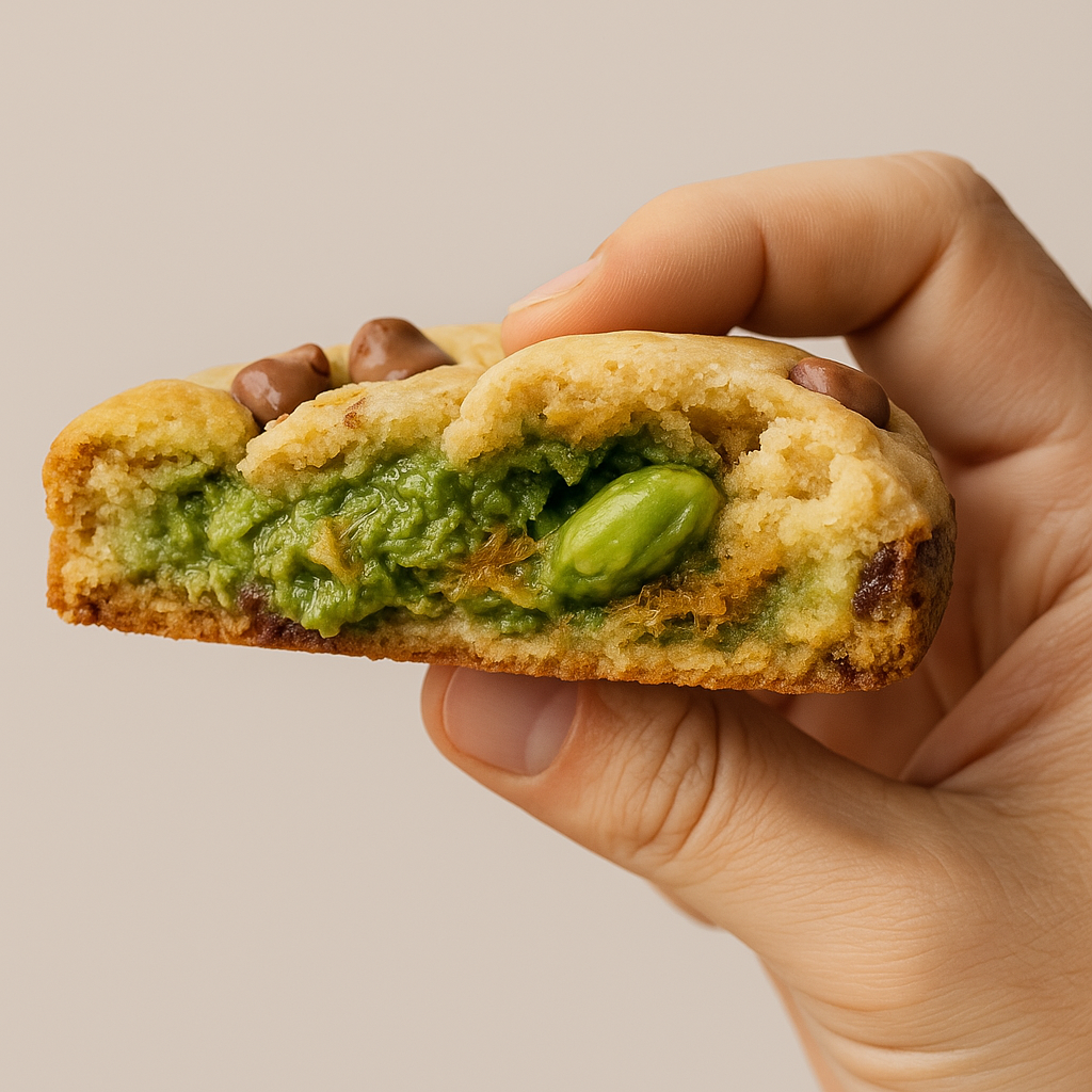 Golden Mirage — Chocolate Chip • Pistachio & Kunafa (Stuffed)