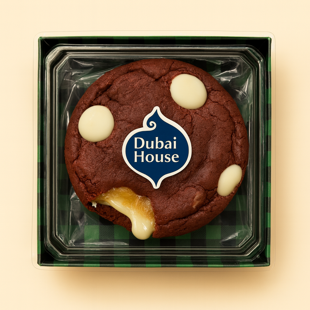 Velvet Gold — Red Velvet • White Chocolate & Kunafa (Stuffed)